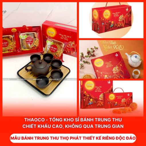 Bánh Trung Thu Thọ Phát Thiết Kế Riêng Độc Đáo