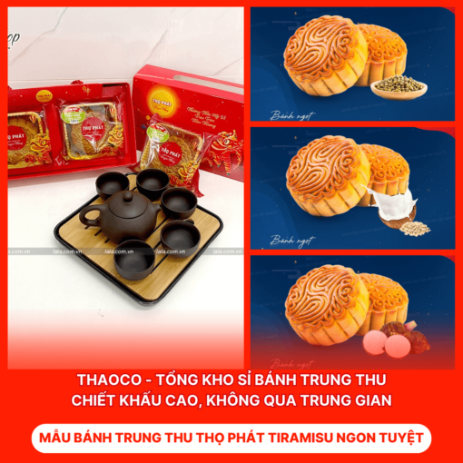 Bánh Trung Thu Thọ Phát Tiramisu Ngon Tuyệt