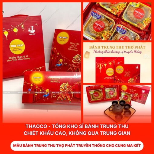 Bánh Trung Thu Thọ Phát Truyền Thống Cho Cung Ma Kết