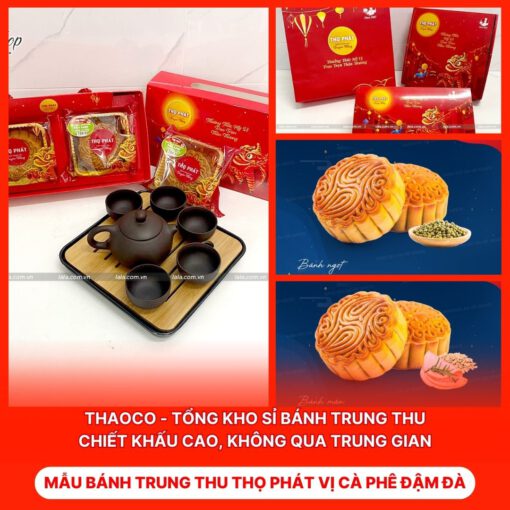Bánh Trung Thu Thọ Phát Vị Cà Phê Đậm Đà