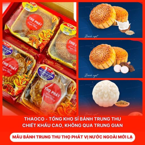 Bánh Trung Thu Thọ Phát Vị Nước Ngoài Mới Lạ