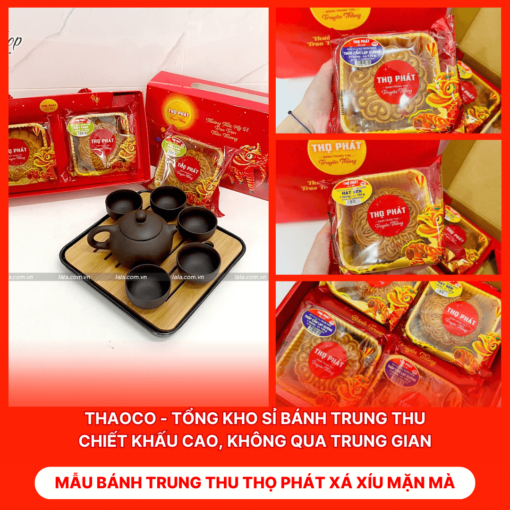 Bánh Trung Thu Thọ Phát Xá Xíu Mặn Mà