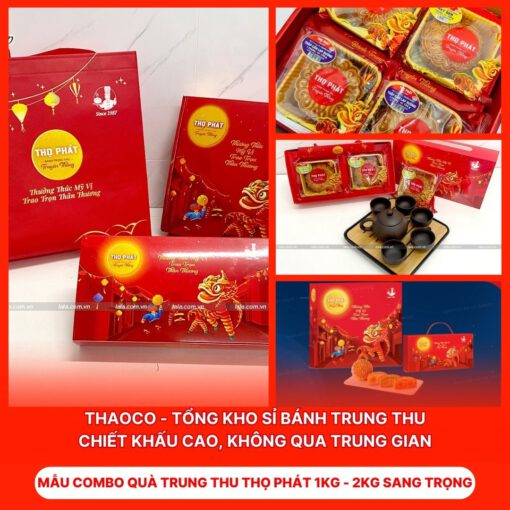 Combo Quà Trung Thu Thọ Phát 1KG - 2KG Sang Trọng