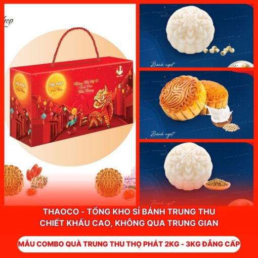 Combo Quà Trung Thu Thọ Phát 2KG - 3KG Đẳng Cấp