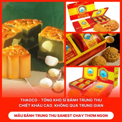 Bánh Trung Thu Sanest Chay Thơm Ngon