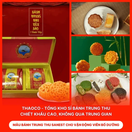 Bánh Trung Thu Sanest Cho Vận Động Viên Bổ Dưỡng