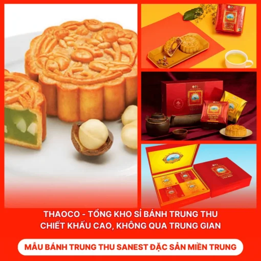 Bánh Trung Thu Sanest Đặc Sản Miền Trung