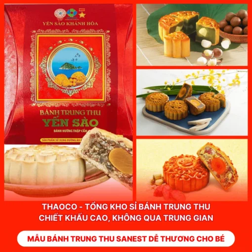 Bánh Trung Thu Sanest Dễ Thương Cho Bé