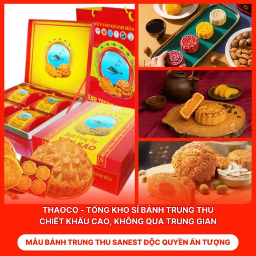 Bánh Trung Thu Sanest Độc Quyền Ấn Tượng