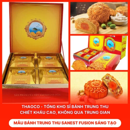 Bánh Trung Thu Sanest Fusion Sáng Tạo