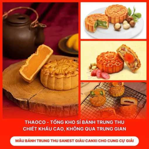 Bánh Trung Thu Sanest Giàu Canxi Cho Cung Cự Giải