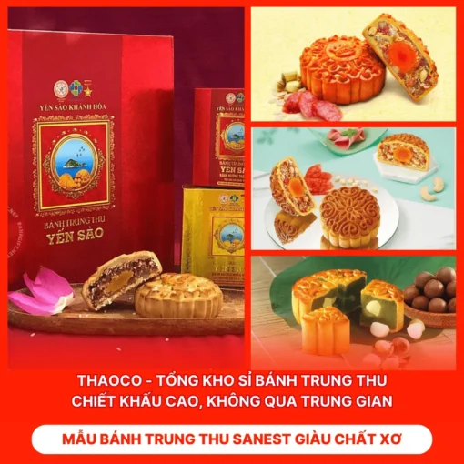 Bánh Trung Thu Sanest Giàu Chất Xơ