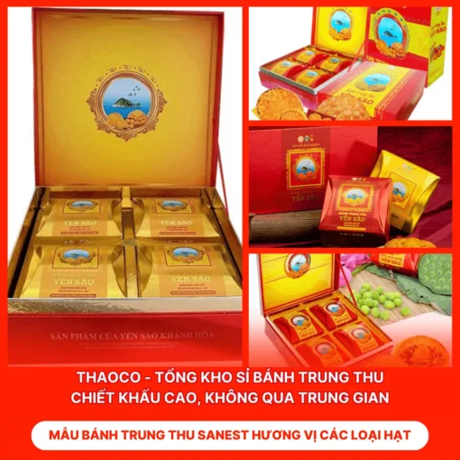 Bánh Trung Thu Sanest Hương Vị Các Loại Hạt