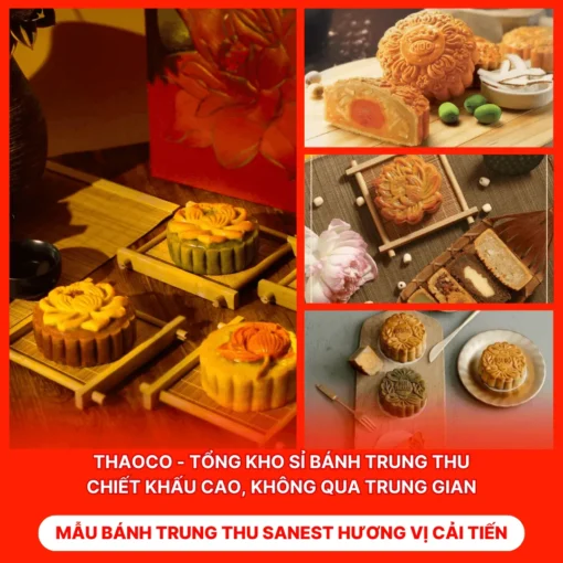 Bánh Trung Thu Sanest Hương Vị Cải Tiến