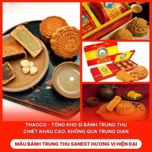 Bánh Trung Thu Sanest Hương Vị Hiện Đại