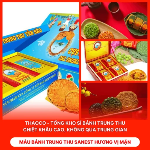 Bánh Trung Thu Sanest Hương Vị Mặn