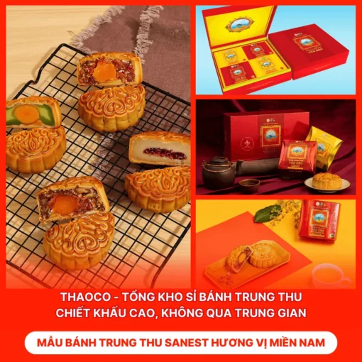Bánh Trung Thu Sanest Hương Vị Miền Nam