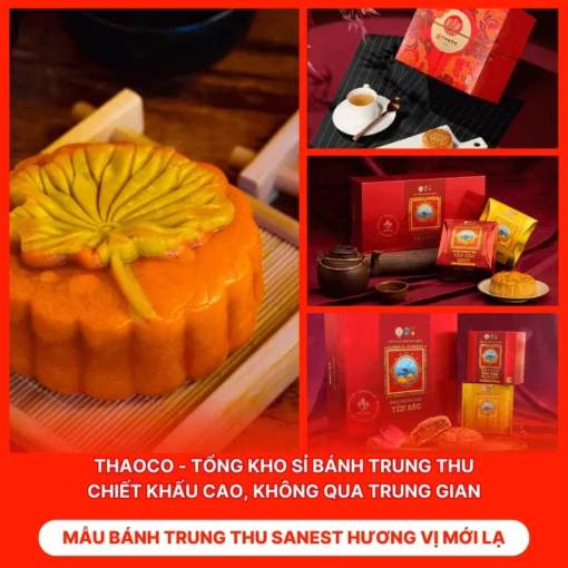 Bánh Trung Thu Sanest Hương Vị Mới Lạ
