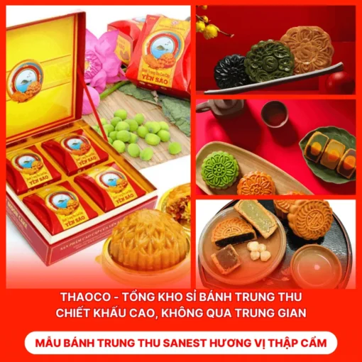 Bánh Trung Thu Sanest Hương Vị Thập Cẩm