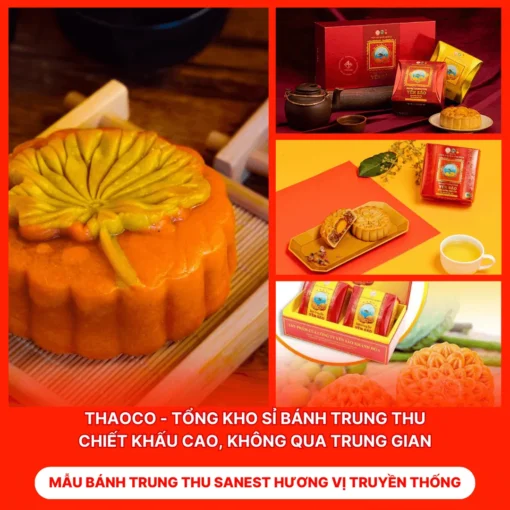 Bánh Trung Thu Sanest Hương Vị Truyền Thống