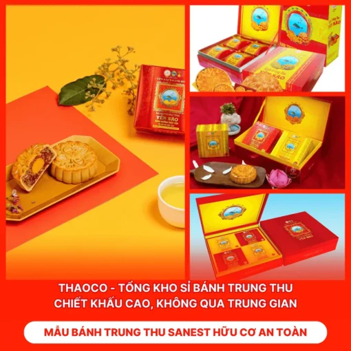 Bánh Trung Thu Sanest Hữu Cơ An Toàn