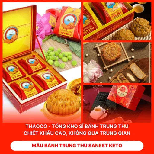 Bánh Trung Thu Sanest Keto