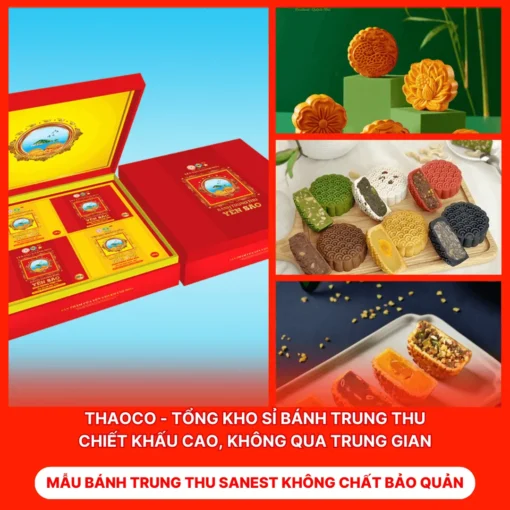 Bánh Trung Thu Sanest Không Chất Bảo Quản