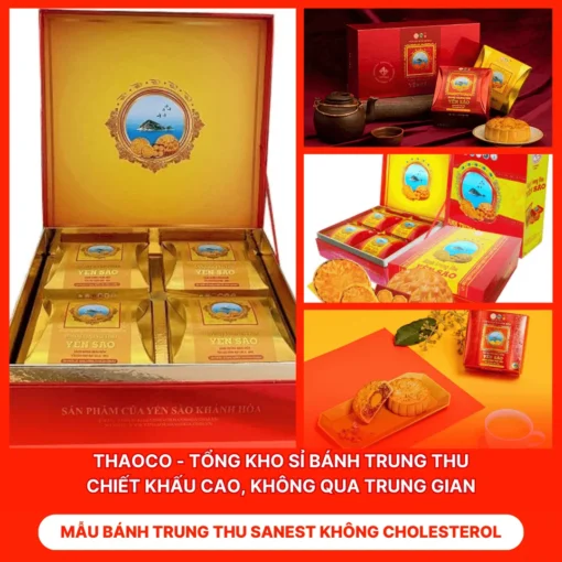 Bánh Trung Thu Sanest Không Cholesterol