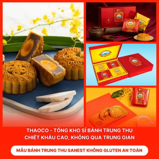 Bánh Trung Thu Sanest Không Gluten An Toàn
