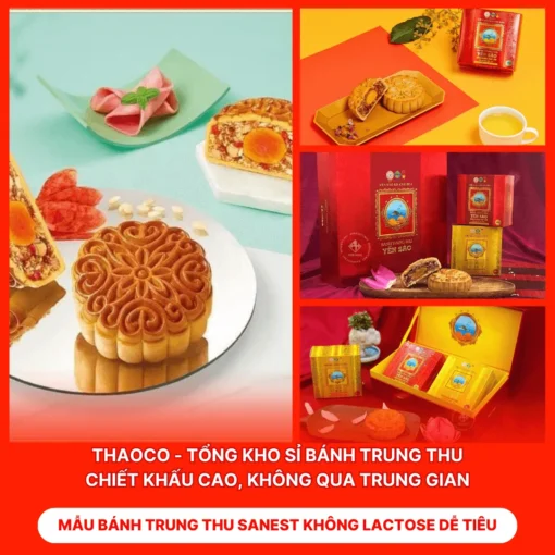 Bánh Trung Thu Sanest Không Lactose Dễ Tiêu