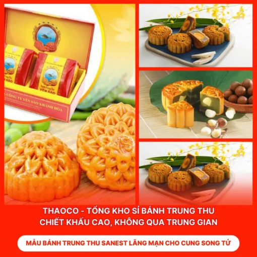Bánh Trung Thu Sanest Lãng Mạn Cho Cung Song Tử