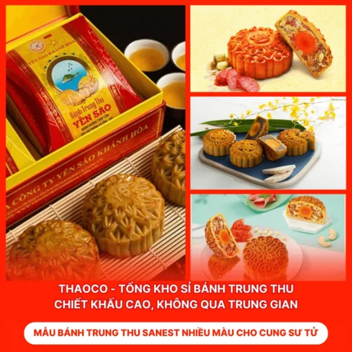 Bánh Trung Thu Sanest Nhiều Màu Cho Cung Sư Tử