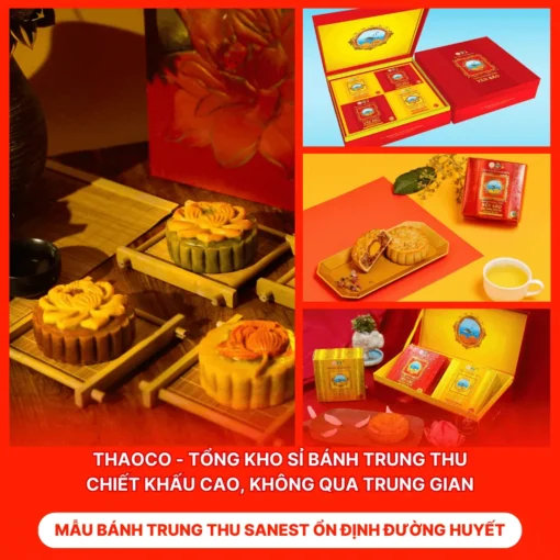 Bánh Trung Thu Sanest Ổn Định Đường Huyết