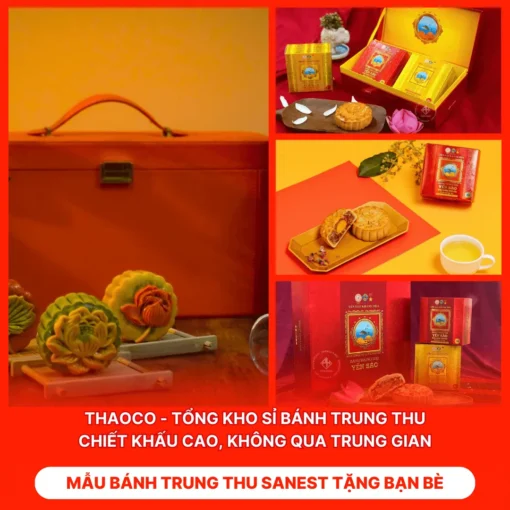 Bánh Trung Thu Sanest Tặng Bạn Bè