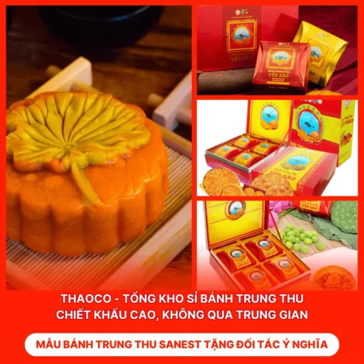 Bánh Trung Thu Sanest Tặng Đối Tác Ý Nghĩa