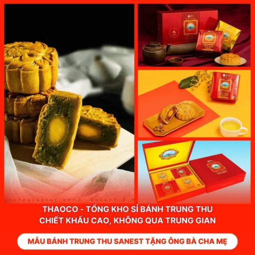 Bánh Trung Thu Sanest Tặng Ông Bà Cha Mẹ