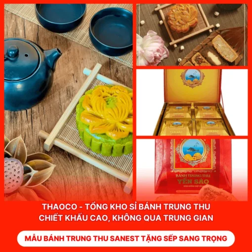 Bánh Trung Thu Sanest Tặng Sếp Sang Trọng
