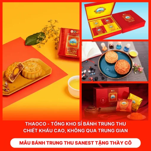 Bánh Trung Thu Sanest Tặng Thầy Cô