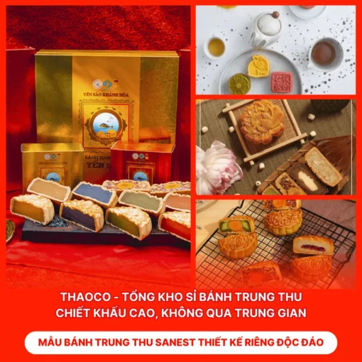 Bánh Trung Thu Sanest Thiết Kế Riêng Độc Đáo