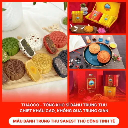 Bánh Trung Thu Sanest Thủ Công Tinh Tế