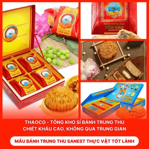 Bánh Trung Thu Sanest Thực Vật Tốt Lành