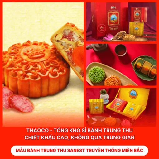 Bánh Trung Thu Sanest Truyền Thống Miền Bắc
